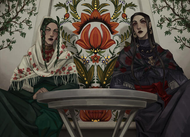 Medium complexity background